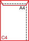 Конверт бумажный формат С4 (229х324 мм)